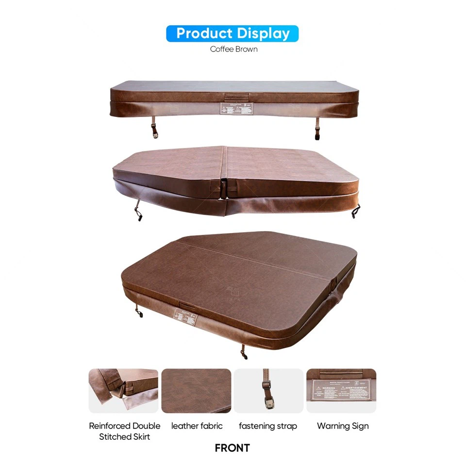 Brown Square Spa Cover high quality