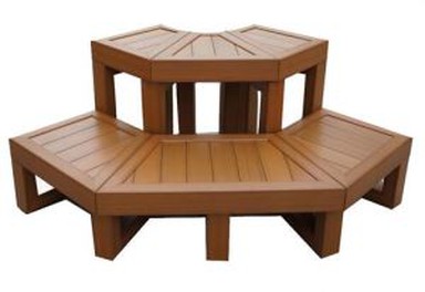 Escala de bany de fusta massissa personalitzable